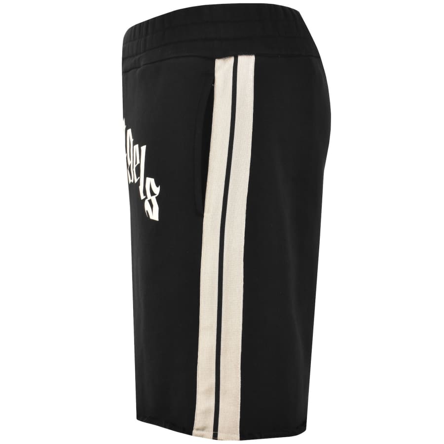 Palm Angels Curved Logo Track Shorts Black | Mainline Menswear us